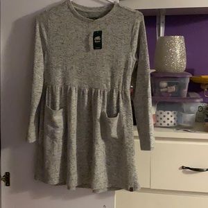 Roots Girls Salt and Pepper Dress